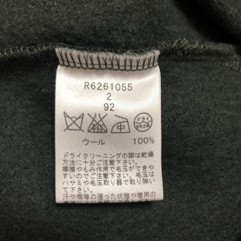 リズム R-ISM カットソー 七分袖 2 無地 緑 / グリーン / レディース USED 古着 中古 10004361