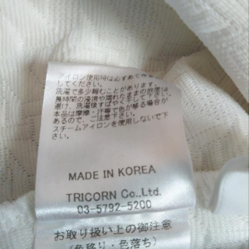 ヨーロ YOLO カットソー 七分袖 36 無地 レディース USED 古着 中古 10004367