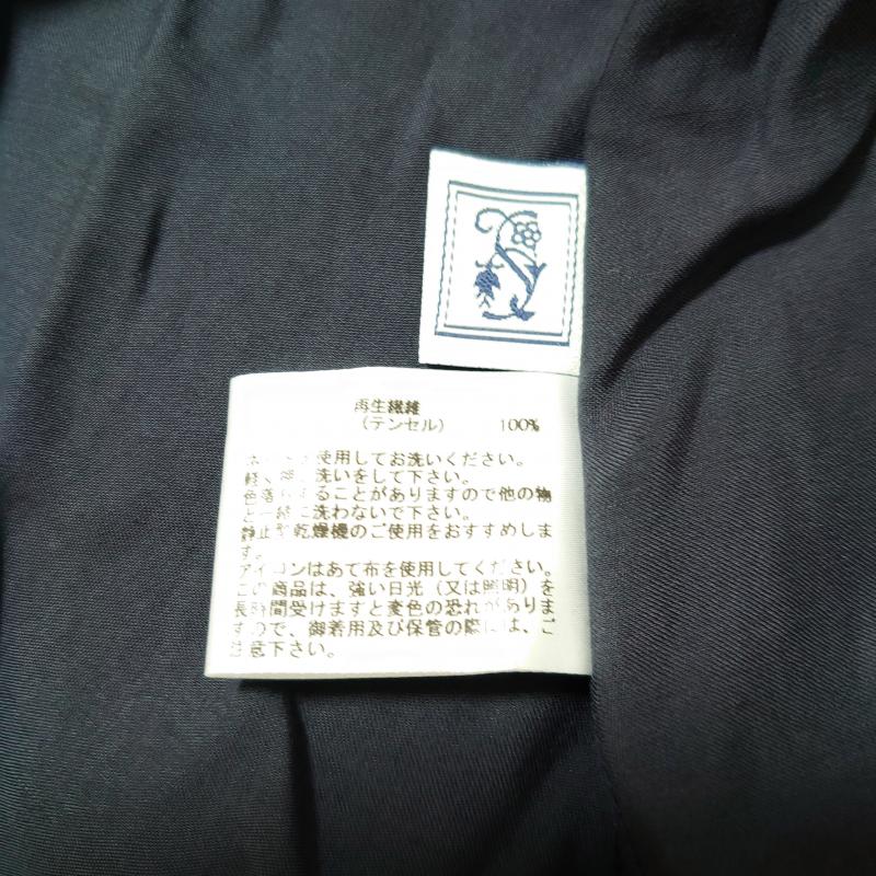 シードレイク Seadrake シャツ、ブラウス 長袖 38 無地 黒 / ブラック / レディース USED 古着 中古 10004419