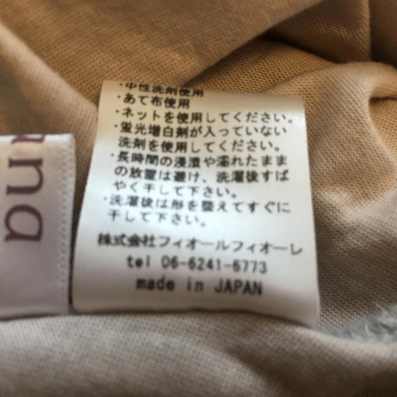 アナナス anana カットソー 半袖 36 無地 ベージュ / ベージュ / レディース USED 古着 中古 10004424