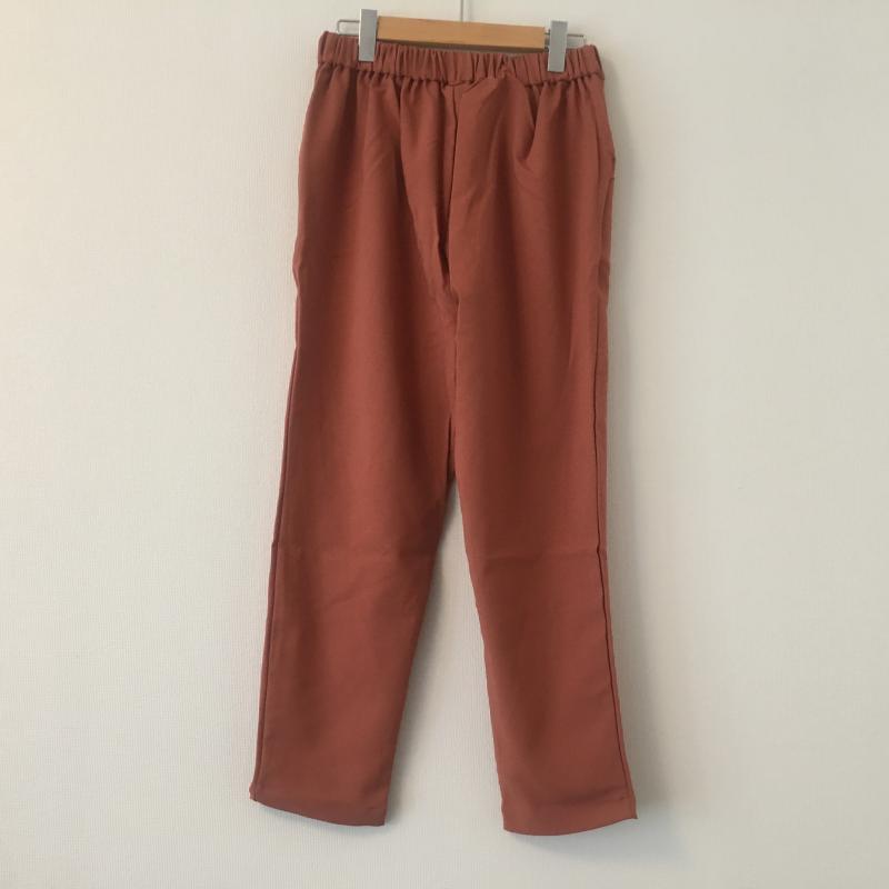 ロージー ROSIEE パンツ スラックス 40インチ 無地 橙 / オレンジ / レディース USED 古着 中古 10004428