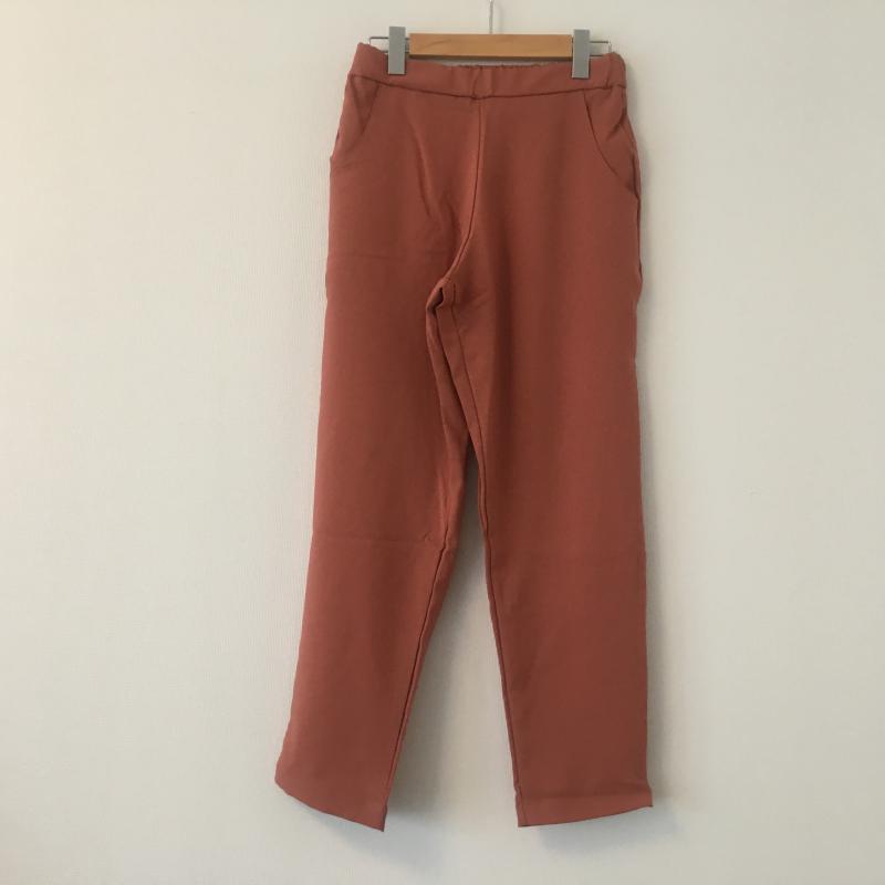 ロージー ROSIEE パンツ スラックス 40インチ 無地 橙 / オレンジ / レディース USED 古着 中古 10004428