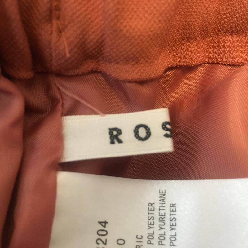 ロージー ROSIEE パンツ スラックス 40インチ 無地 橙 / オレンジ / レディース USED 古着 中古 10004428