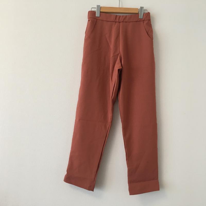 ロージー ROSIEE パンツ スラックス 40インチ 無地 橙 / オレンジ / レディース USED 古着 中古 10004430