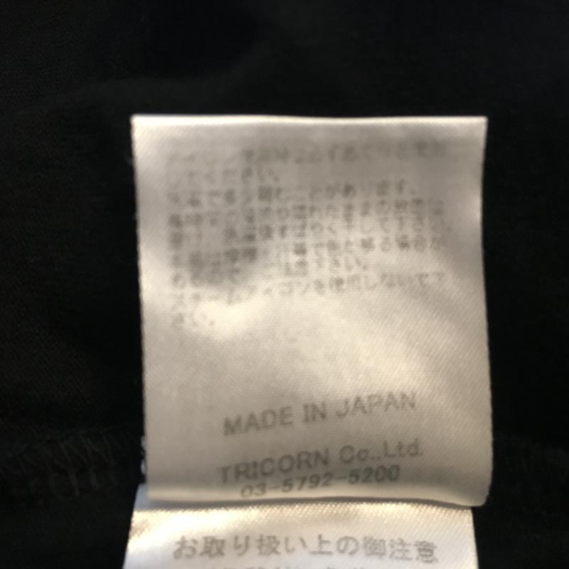 ヨーロ YOLO カットソー 半袖 40 無地 黒 / ブラック / レディース USED 古着 中古 10004450