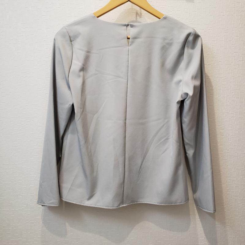 エマテイラー Emma Taylor カットソー 長袖 38 無地 灰 / グレー / レディース USED 古着 中古 10004476