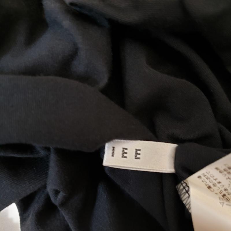 ロージー ROSIEE カットソー 半袖 40 無地 黒 / ブラック / レディース USED 古着 中古 10004478