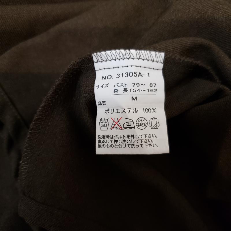 ダブリュダブリュティ WWT カットソー 七分袖 M 無地 茶 / ブラウン / レディース USED 古着 中古 10004489