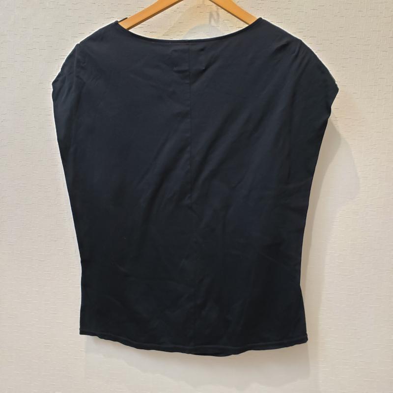 ヨーロ YOLO カットソー 半袖 38 無地 紺 / ネイビー / レディース USED 古着 中古 10004511