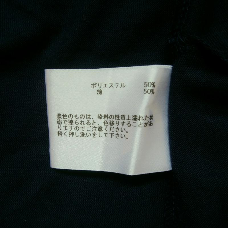 ホワイトジョーラ White Joola カットソー 長袖 38 無地 紺 / ネイビー / レディース USED 古着 中古 10004533