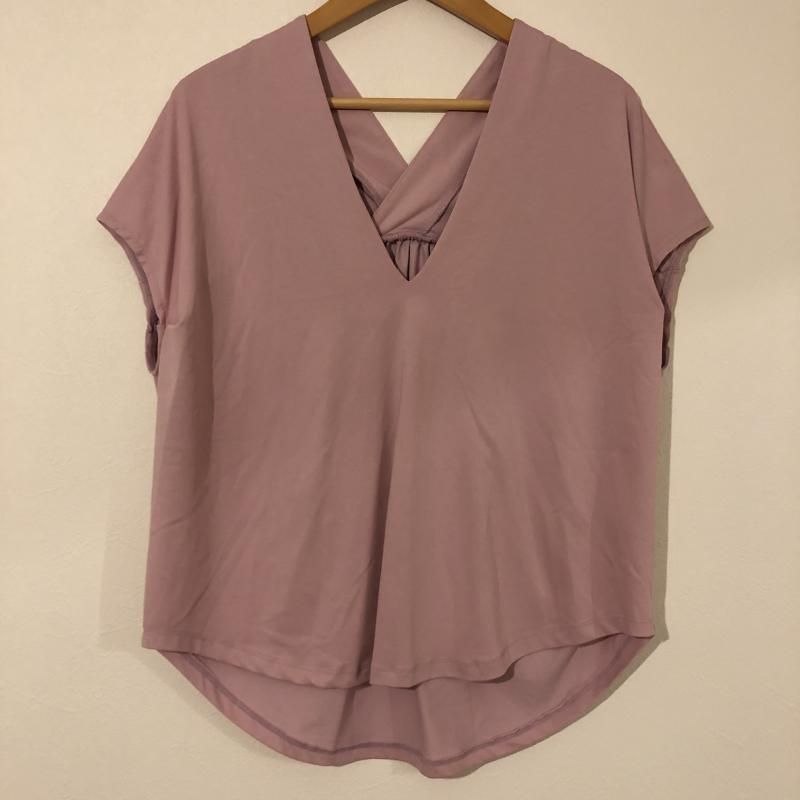 ロージー ROSIEE カットソー 半袖 36 無地 桃 / ピンク /  レディース USED 古着 中古 10004620