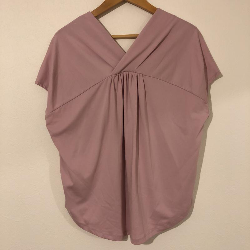 ロージー ROSIEE カットソー 半袖 36 無地 桃 / ピンク /  レディース USED 古着 中古 10004620