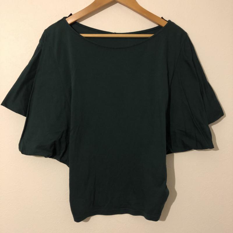 アナナス anana カットソー 半袖 36 無地 緑 / グリーン / レディース USED 古着 中古 10004627