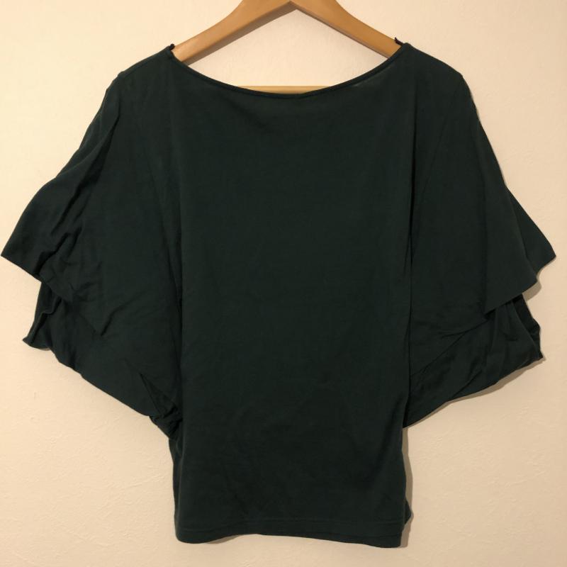 アナナス anana カットソー 半袖 36 無地 緑 / グリーン / レディース USED 古着 中古 10004627