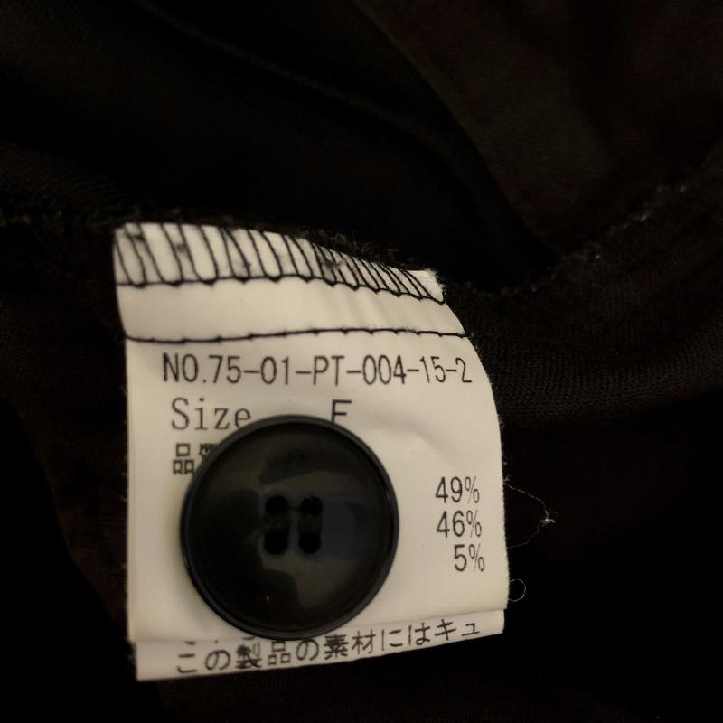 ルッキリル rukkilill パンツ スラックス FREE 無地 黒 / ブラック / レディース USED 古着 中古 10004681
