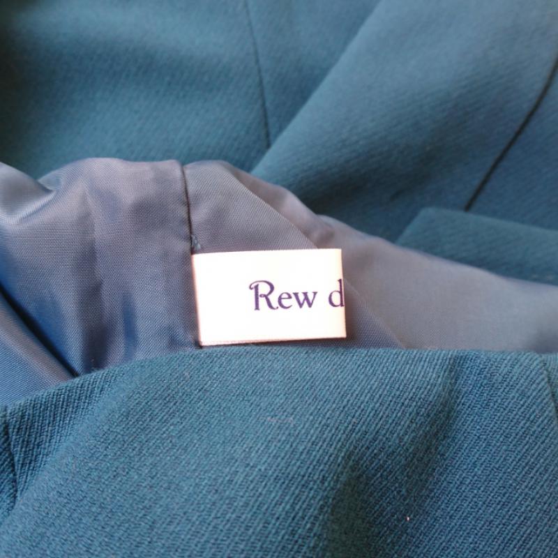 ルゥデルゥ Rew de Rew スカート ひざ丈スカート S 無地 緑 / グリーン / レディース USED 古着 中古 10004702