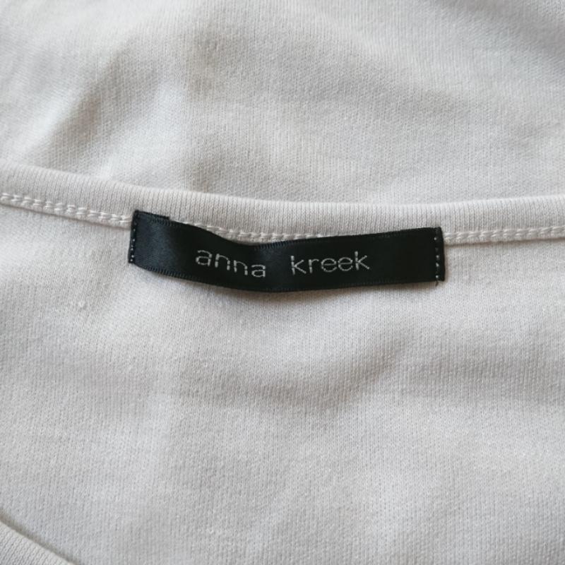 アンナクリーク anna kreek カットソー 長袖 無地 灰 / グレー / レディース USED 古着 中古 10004726