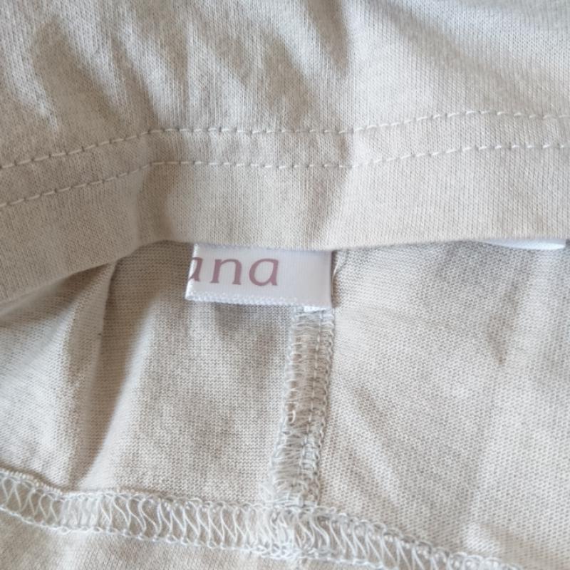 アナナス anana カットソー 半袖 36 無地 ベージュ / ベージュ / レディース USED 古着 中古 10004729