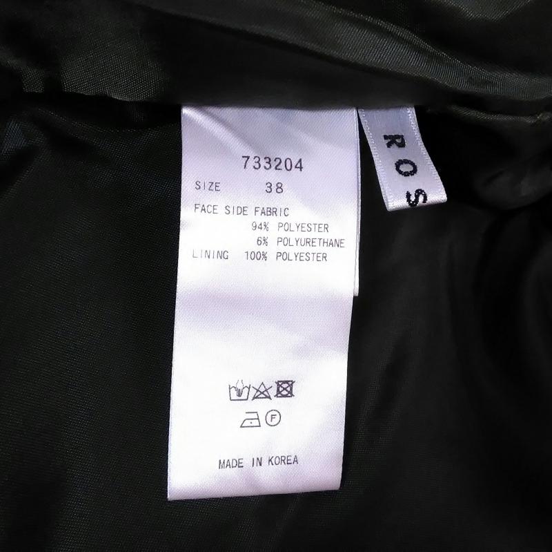 ロージー ROSIEE パンツ スラックス 38インチ 無地 緑 / グリーン / レディース USED 古着 中古 10004786