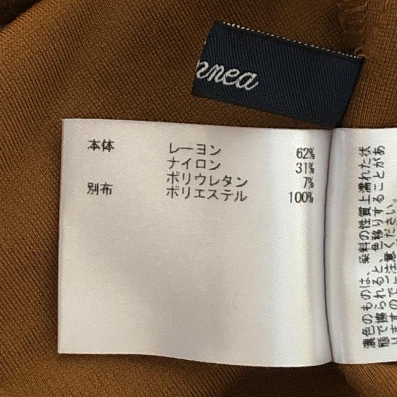 エンネア Ennea カットソー 七分袖 38 無地 茶 / ブラウン / レディース USED 古着 中古 10004889