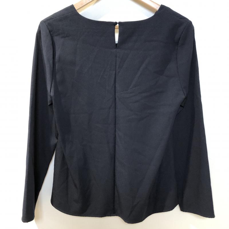 エマテイラー Emma Taylor シャツ、ブラウス 長袖 40 無地 紺 / ネイビー / レディース USED 古着 中古 10004900