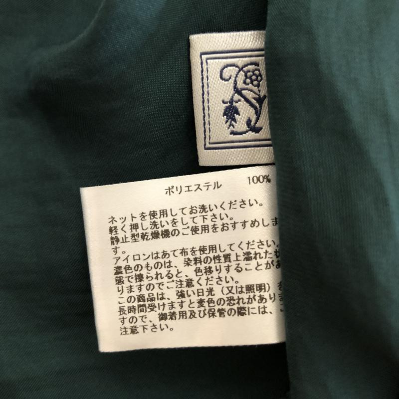 シードレイク Seadrake シャツ、ブラウス 長袖 38 無地 緑 / グリーン / レディース USED 古着 中古 10004904