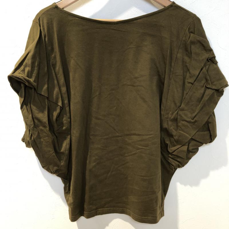 アナナス anana カットソー 半袖 36 無地 緑 / グリーン / レディース USED 古着 中古 10004906