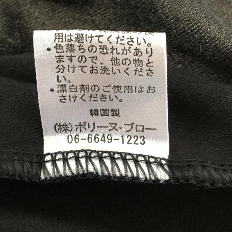 ポリーヌブロー Pauline Bleu カットソー 七分袖 無地 黒 / ブラック / レディース USED 古着 中古 10004911