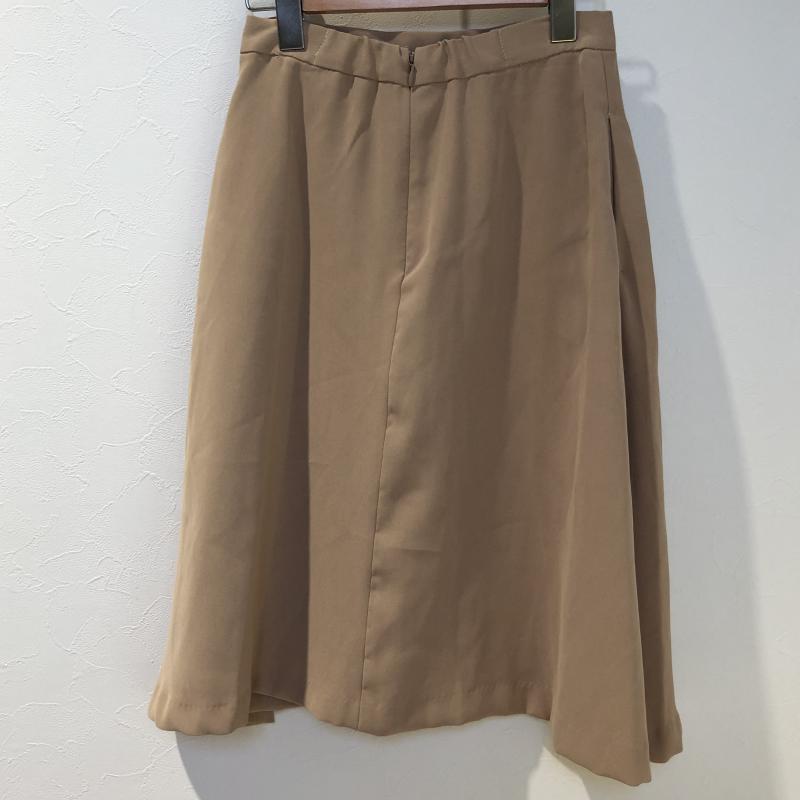 エンネア Ennea スカート ひざ丈スカート 36インチ 無地 ベージュ / ベージュ / レディース USED 古着 中古 10004920
