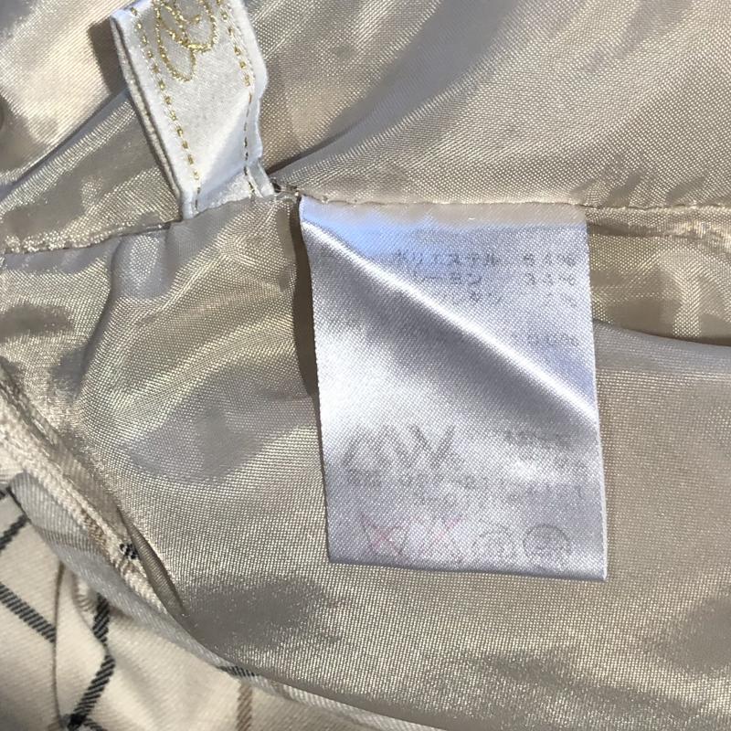 カーラ Cara パンツ スラックス チェック ベージュ / ベージュ / X 黒 / ブラック / X 茶 / ブラウン / レディース USED 古着 中古 10004931
