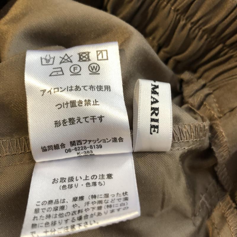 ドナマリー DONA MARIE パンツ キュロット 38インチ 無地 茶 / ブラウン / レディース USED 古着 中古 10004932