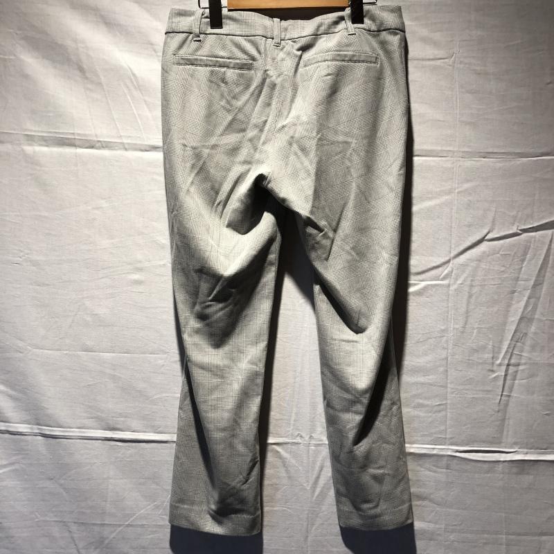 ルール RULe パンツ スラックス チェック X 千鳥格子 灰 / グレー / X 白 / ホワイト / レディース USED 古着 中古 10004933