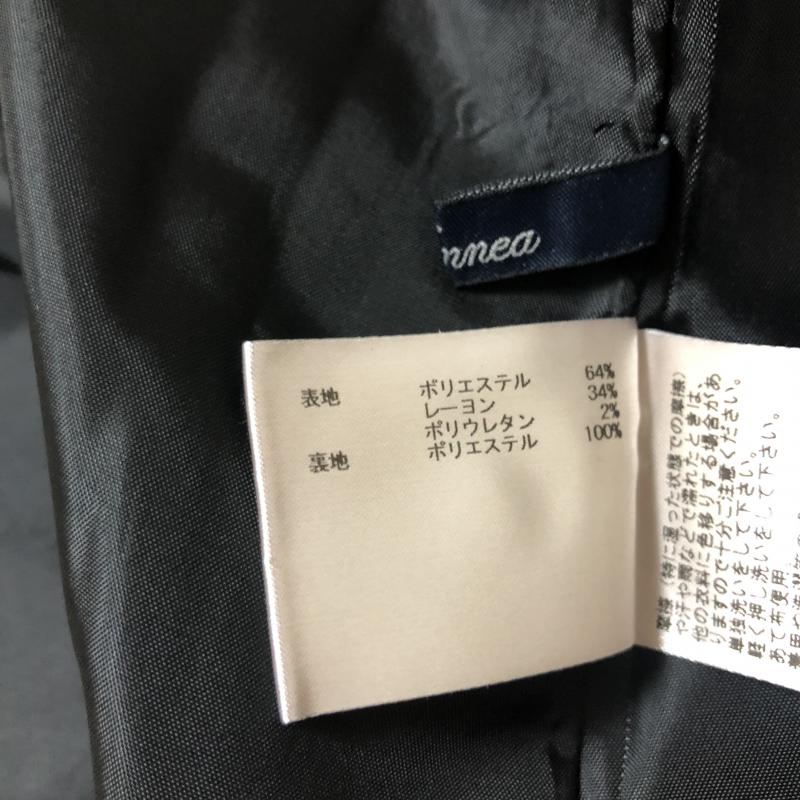 エンネア Ennea スカート ひざ丈スカート 38 無地 黒 / ブラック / レディース USED 古着 中古 10004951
