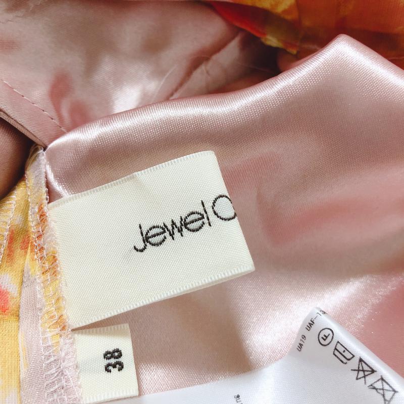 ジュエルチェンジズ Jewel Changes パンツ ショートパンツ 38インチ グラデーション X ベージュ / ベージュ / X 橙 / オレンジ / X 黄 / イエロー / レディース USED 古着 中古 10005003