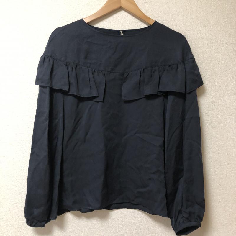 シードレイク Seadrake カットソー 長袖 38 無地 黒 / ブラック / レディース USED 古着 中古 10005067