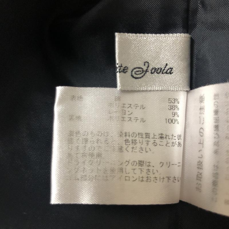 ホワイトジョーラ White Joola スカート ひざ丈スカート 無地 紺 / ネイビー / レディース USED 古着 中古 10005080