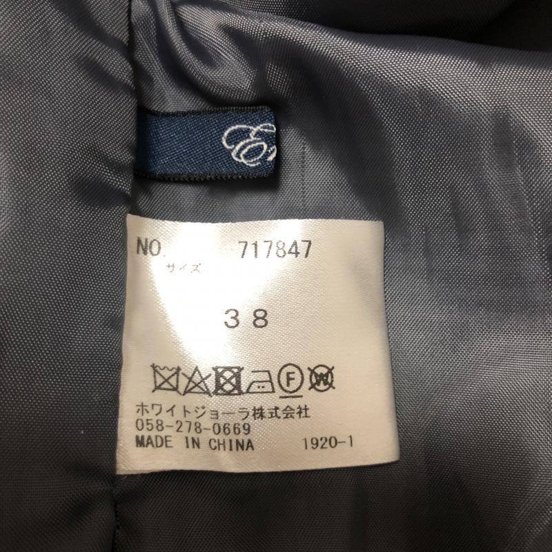 エンネア Ennea スカート ひざ丈スカート 38 チェック 灰 / グレー / X マルチカラー / マルチカラー / レディース USED 古着 中古 10005083