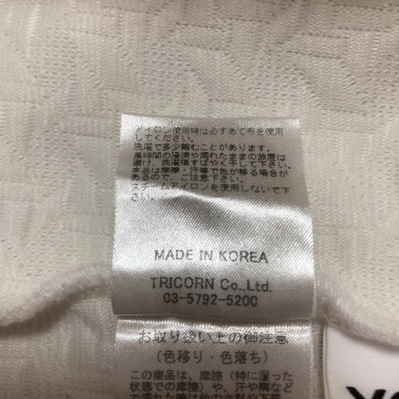 ヨーロ YOLO カットソー 七分袖 36 無地 白 / ホワイト / レディース USED 古着 中古 10005130