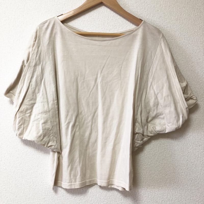 アナナス anana カットソー 七分袖 38 無地 白 / ホワイト / レディース USED 古着 中古 10005137