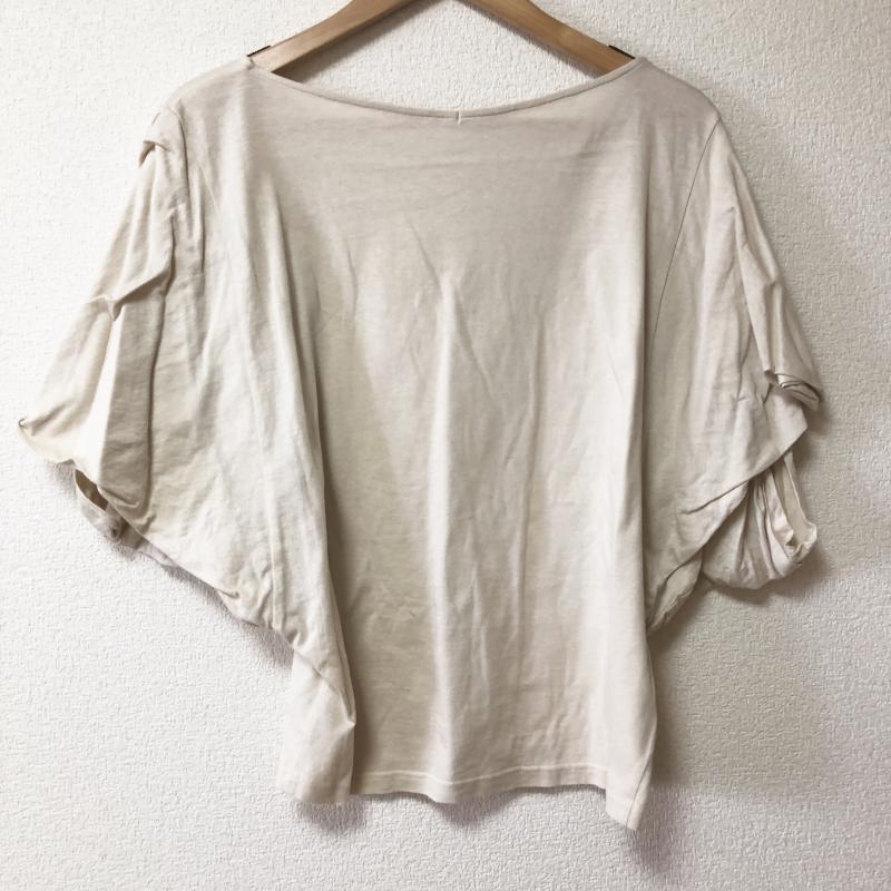 アナナス anana カットソー 七分袖 38 無地 白 / ホワイト / レディース USED 古着 中古 10005137