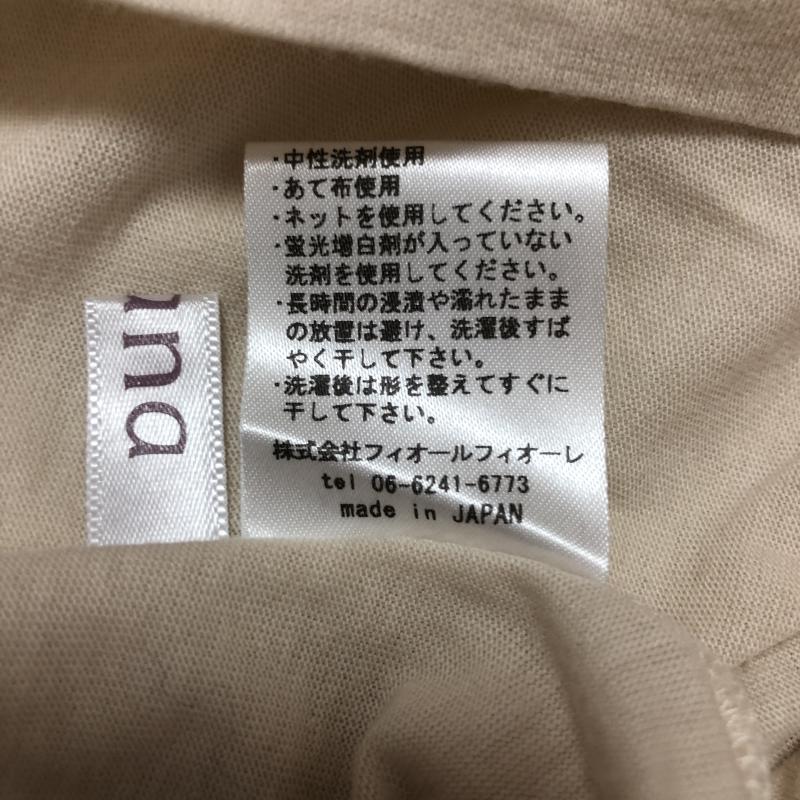 アナナス anana カットソー 七分袖 38 無地 白 / ホワイト / レディース USED 古着 中古 10005137