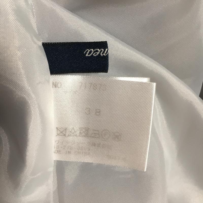 エンネア Ennea スカート ひざ丈スカート 38 無地 青 / ブルー / レディース USED 古着 中古 10005172