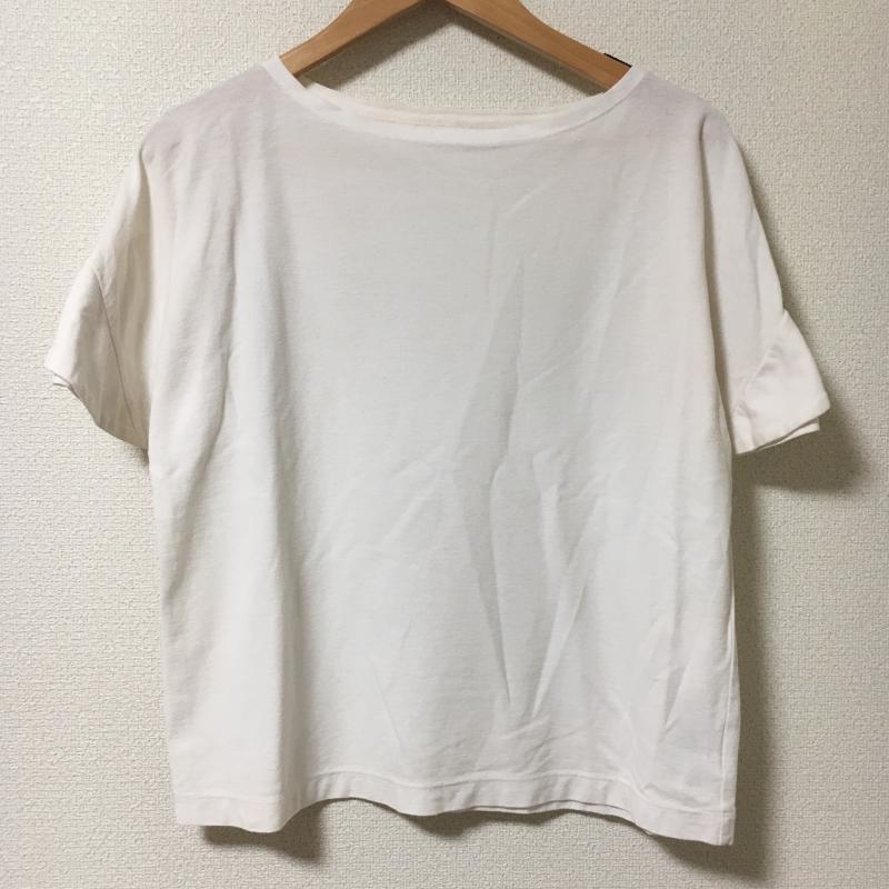 アナナス anana カットソー 半袖 36 無地 白 / ホワイト / レディース USED 古着 中古 10005175