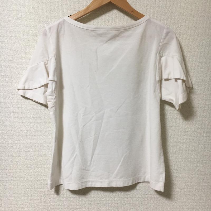アナナス anana カットソー 半袖 36 無地 白 / ホワイト / レディース USED 古着 中古 10005175