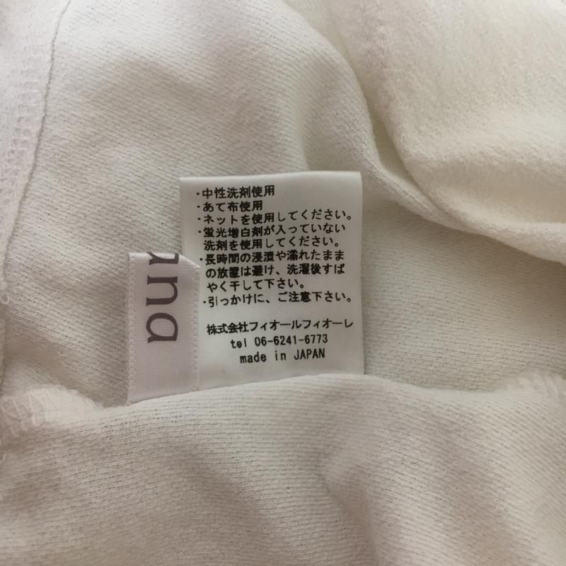 アナナス anana カットソー 半袖 36 無地 白 / ホワイト / レディース USED 古着 中古 10005175