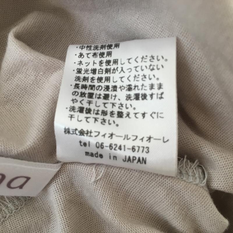 アナナス anana カットソー 半袖 36 無地 灰 / グレー / レディース USED 古着 中古 10005438