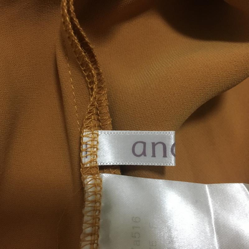 アナナス anana カットソー 七分袖 FREE 無地 橙 / オレンジ / レディース USED 古着 中古 10005444