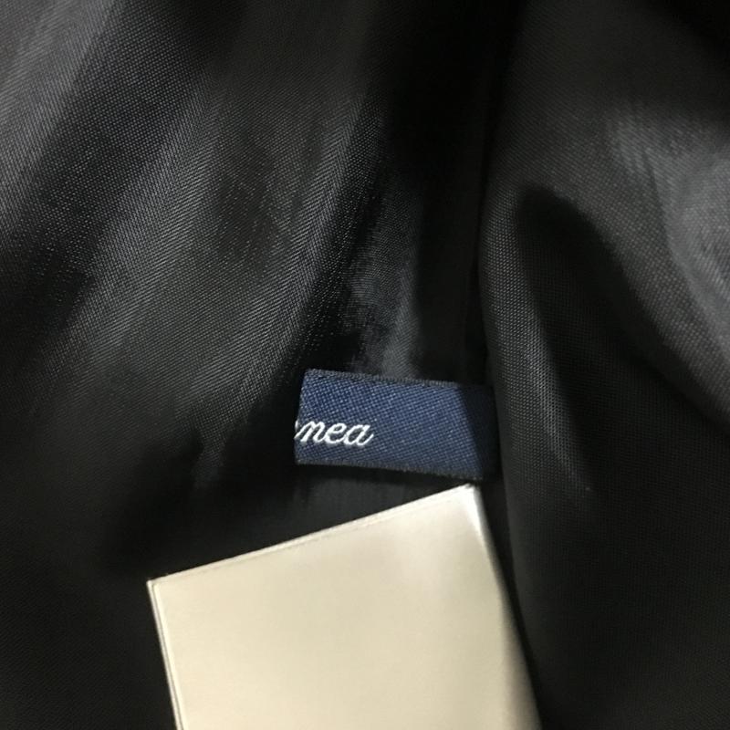 エンネア Ennea スカート ひざ丈スカート 38 無地 黒 / ブラック / レディース USED 古着 中古 10005445