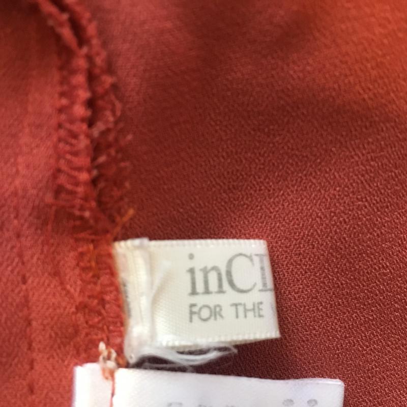 インクライン inCLine カットソー 半袖 L 無地 橙 / オレンジ / レディース USED 古着 中古 10005459