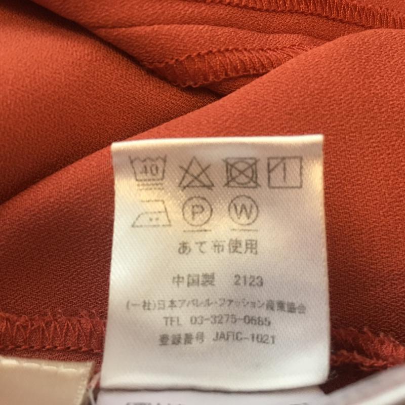 インクライン inCLine カットソー 半袖 L 無地 橙 / オレンジ / レディース USED 古着 中古 10005459